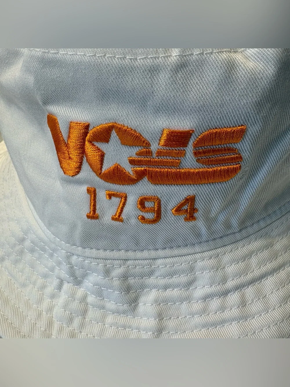 Tennessee Volunteers Retro Vols Nike Legacy Apex Bucket Hat White Men Size Small